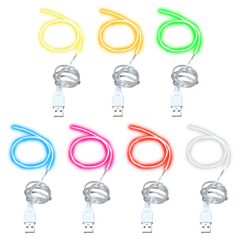 360 Degree Lighting LED Filament Bulb USB 5V LED-green light 2