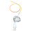 360 Degree Lighting LED Filament Bulb USB 5V LED-green light 5