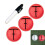 Golf Ball Line Drawing Templates With Nonslip For Beginners And 3