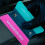 Universele auto-vinyl-wrap-toolset Ergonomisch ontwerp-Blauw 5
