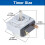 Mechanical Timer Switches with Bells Microwave Oven Timer for 3