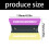 Plastic Squeegee Tool Compact Design Ergonomic Grip-Purple 6