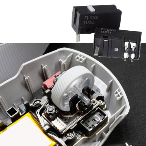 2Pieces FE F1S100 Opticals Mouse MicroSwitch 100 Million Clicks 1
