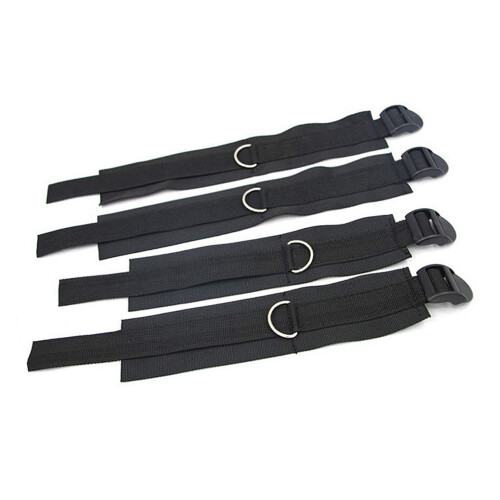 4er-Set verstellbare Nylon-Spannriemen 2
