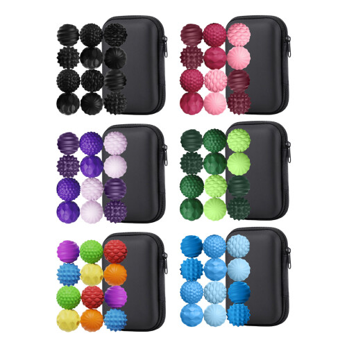 Assorted Silicone Sensory Magnetic Balls Perfect for-Black 1