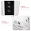 White Insulin Travel Cooler with Digital Display and USB Charging 5