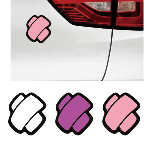 Bandage Style Scratch Cover Sticker For-Yellow 10CM single pack 2