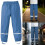 Regendichte broek met elastische taille voor kinderen,-Roze 122 5