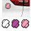 Bandage Design Car Scratch Cover Sticker-White 10CM single pack 3