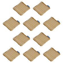 Sturdy Quality Cotton Woven Cup Pad Heat Resistant and-Beige 10