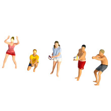 1:64 Miniaturfigur, realistische-Anzug für fünf Personen