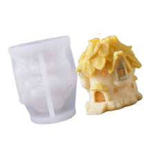 Baumhaus-Silikonformen, Weihnachtskerzen-Silikonform,