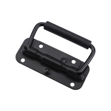 Movable Folding Pull Hardware Stainless Steel-100 black