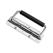 Stainless Steel Thickened Spring Handle Wooden Cabinet Box-155