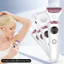 4 in 1 Women Shaver Hair Remover for Nose,Face,Legs,Underarms