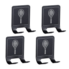 An der Wand montierter Tennisschlägerhalter, Fitnessstudio,