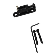 Klangverstärkende E-Gitarren-Brücke, kompatibel mit-Schwarz