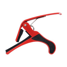 Tragbare Gitarren-Stimmklemmen, Gitarren-Capo-Clip,-Rot