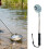 Retractable Winter Fishing Scooper with Long Handle Ice-large 2