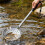 Retractable Winter Fishing Scooper with Long Handle Ice-large 5