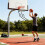 Adjustable Basketball Rebounder Reduces Interruptions Training 4