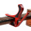 Akustik- und E-Gitarren-Capo-Ton-Clip, tragbare-Gelb 2