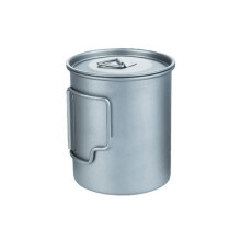 Tasse de voyage avec poignée, tasse d'eau d'extérieur-0,45L