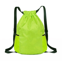 Large Capacity Drawstring Backpack Waterproof Oxford-Green