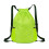 Large Capacity Drawstring Backpack Waterproof Oxford-Green 1