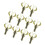 Crawfishes Baits Shrimp Claw Artificial Shrimp-Color C 6.5cm 1