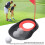 Golf Putt Cup Golf Putting Practice Hole Cup Putting Cup-Red 2
