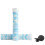 Shock Absorption Handle Cover Soft Rubber Handle-white blue 1
