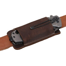 Waist Hanging Tool Cutter Cover Tactically-Genuine leather coff
