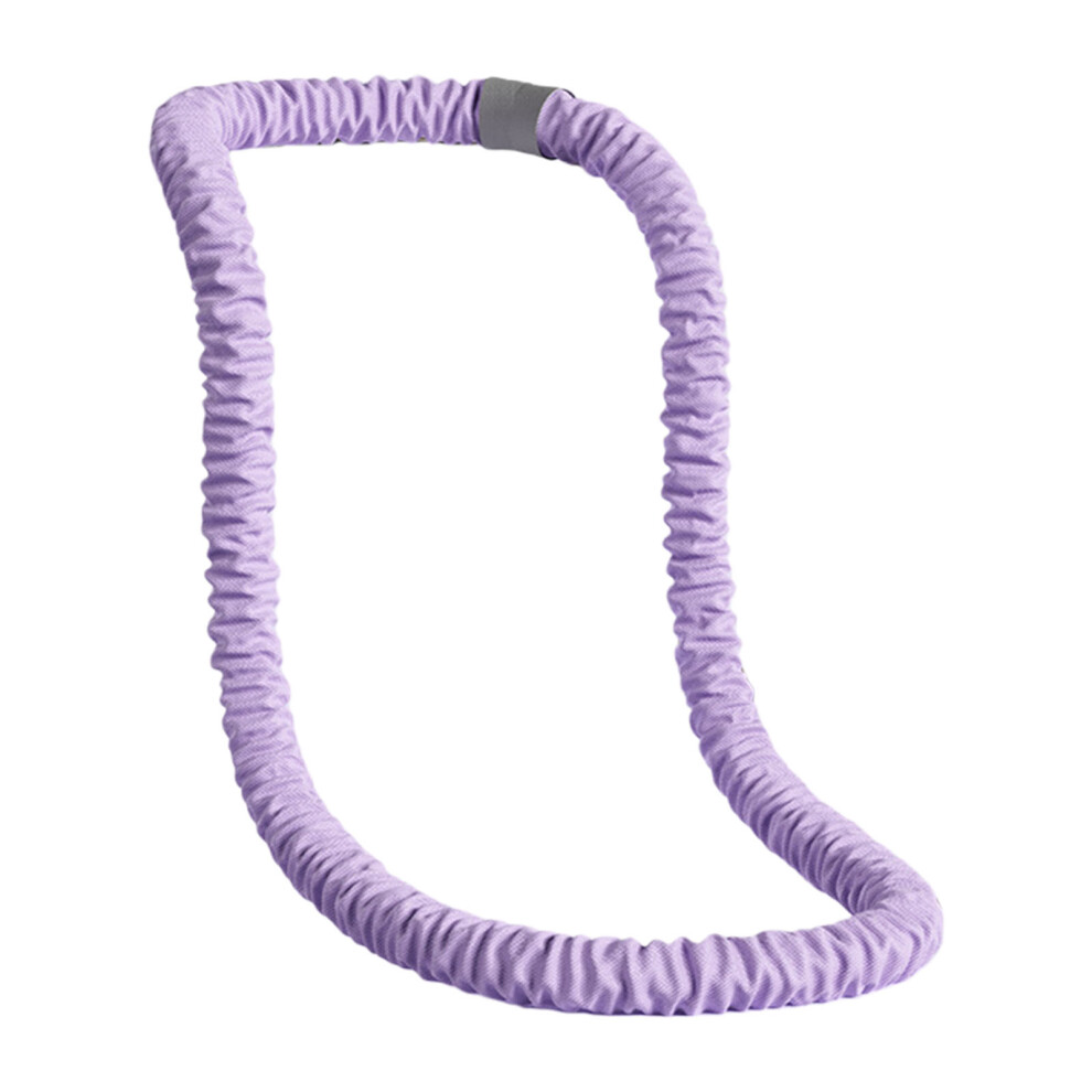 Purple Exercise Hoop For Waist Comfortable Design Fitness Hoop