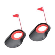 Golf Putt Cup Golf Putting Practice Hole Cup Putting Cup-Red