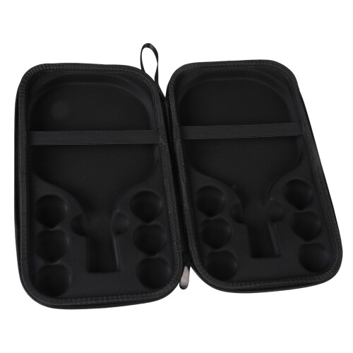 Support de pagaie de Tennis de Table-Double plateau noir