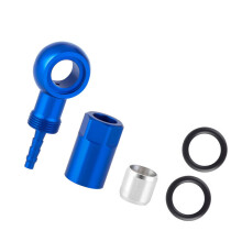 High Strength Aluminum Bikes Brakes Oil Needle Machined-blue