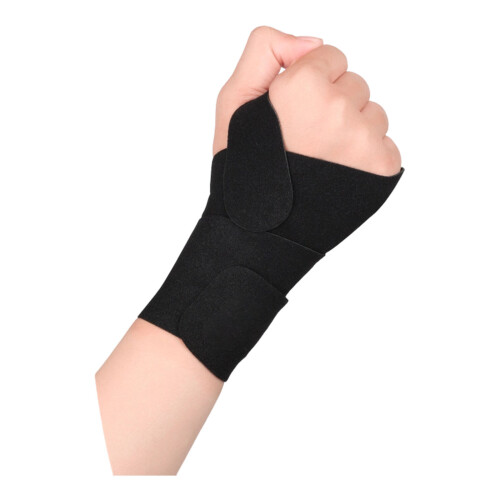 Professional Nylon Wrist Stabiliser-Black Breathable  Lycr s