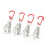 Octopuses Tent Stakes with Spring Buckle Tent Board-4 pack 1