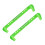 Elastic Ice Skate Blade Guards Adjustable Ice Skating-Green 1