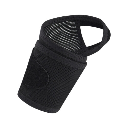 Attelle de poignet athlétique élastique, Support de poignet-Noir