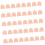 40 Piece/set Invisible Thin Thigh Protectors Against-color 1