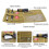 Driver Essential Car Visors Organizer Multifunctional-Khaki 2