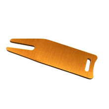 Golf Divot Tool Alloy Golf Pitch Fork Green Repair Tool-Gold