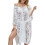 Flattering Fit Quick Dry Beach Cover Garment Breathable-White 1