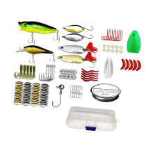 127/133pcs Fishing Lures Hook Pack with Storage-127 piece set