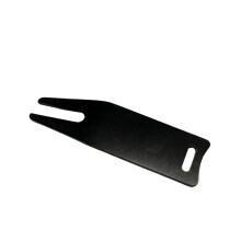 Golf Green Divot Tool Alloy Golf Pitch Fork Green Repair-Black