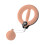 Quiet Turn Digital Counter Exercise Hoop Ergonomic-Pink 1