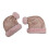 Warm Thick Plush Lined Handlebars Gloves Hands Warmer-Pink 1