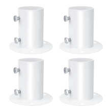 4lots 1.5 In Swimming Pool Flanges Base for Stable Poles